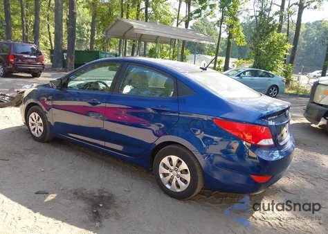 2017 Hyundai Accent Se z USA, uszkodzony, nr VIN KMHCT4AE4HU288921